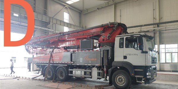 根据混凝土泵车输送管长度计算泵送能力