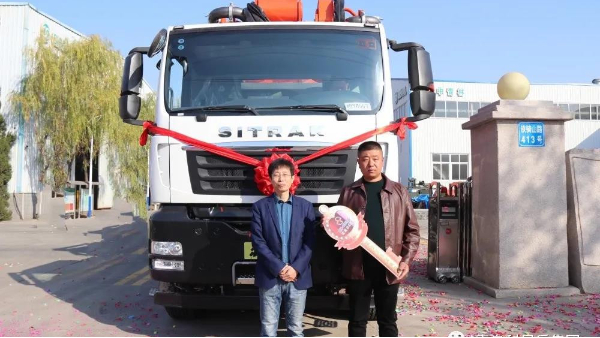 再下一“城”！科尼乐67米泵车刷新胶州市场新标杆！