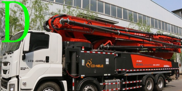 混凝土分层铺设后，泵车要做哪些准备？