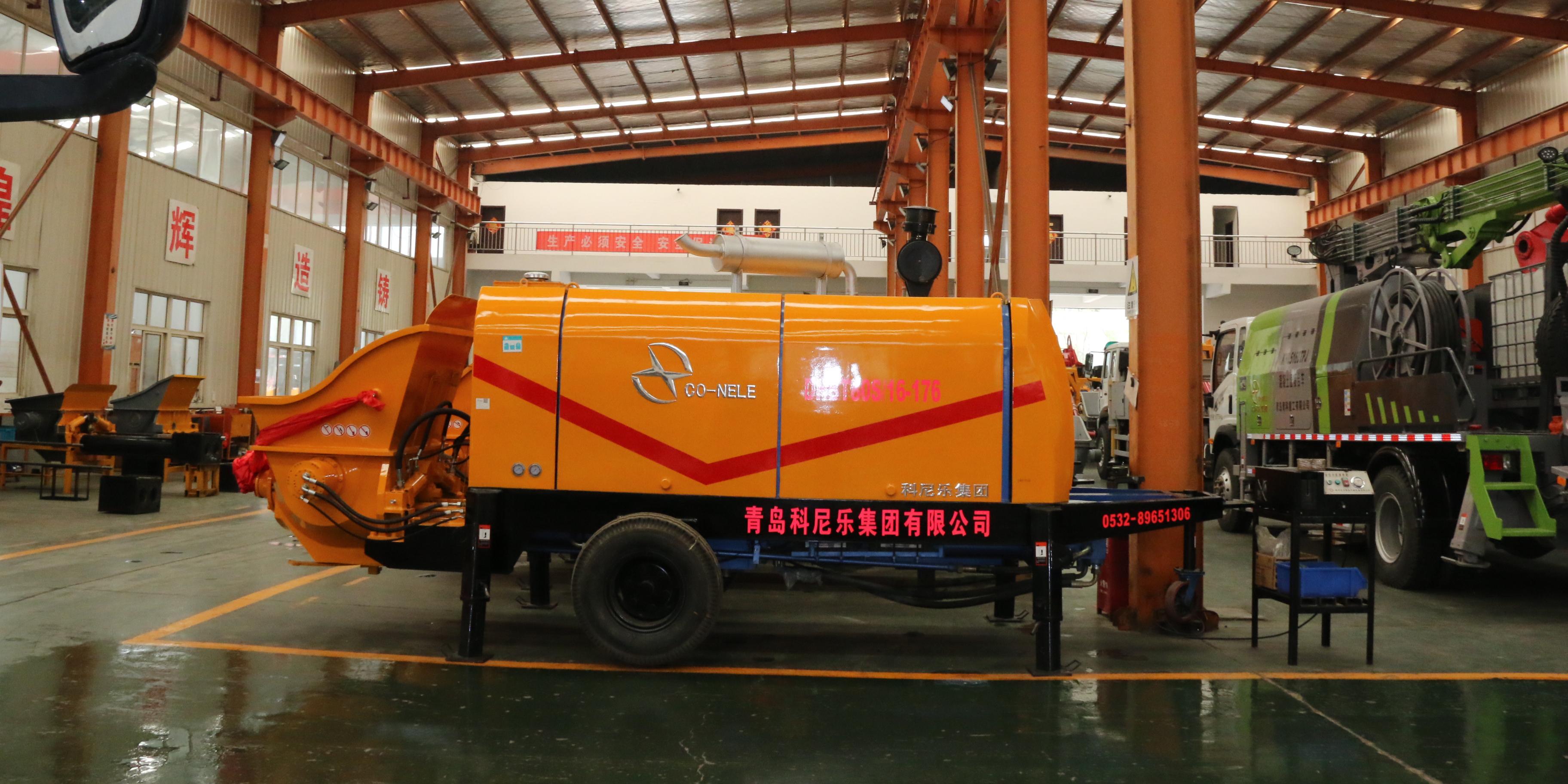 混凝土泵车，科尼乐混凝土泵