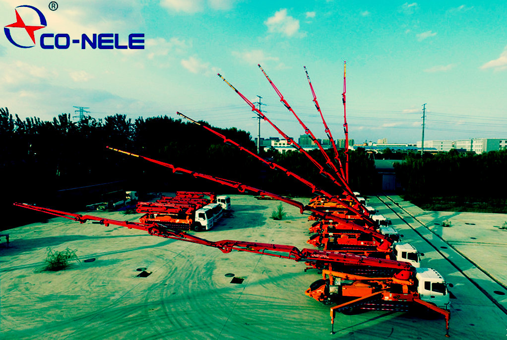 小型混凝土泵车，科尼乐天泵