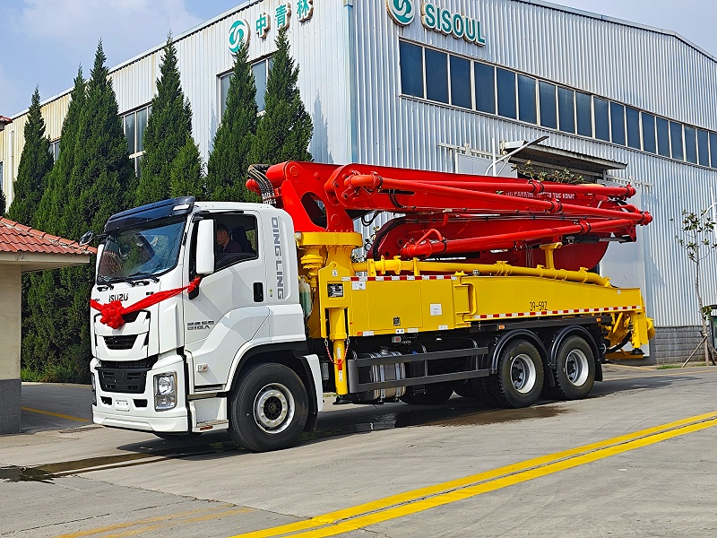 39米泵车五十铃（三桥）发货 (1)