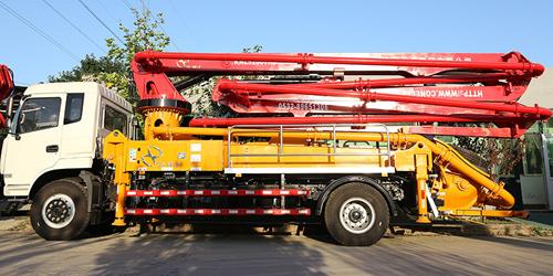 科尼乐为您浅析小型混凝土泵车恶劣环境施工应该注意什么？