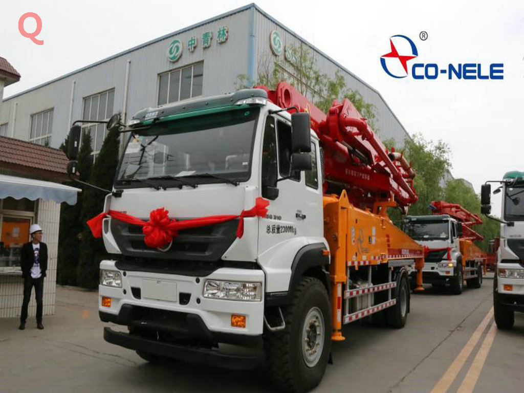 天泵，小型泵车，小型混凝土泵车