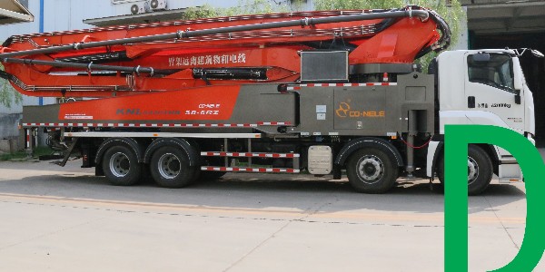 泵车的前单侧支撑是什么样的