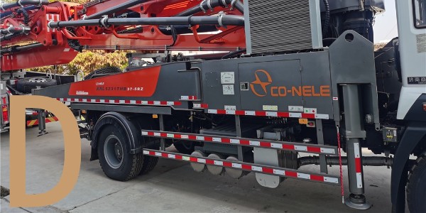 混凝土泵车设备的收回