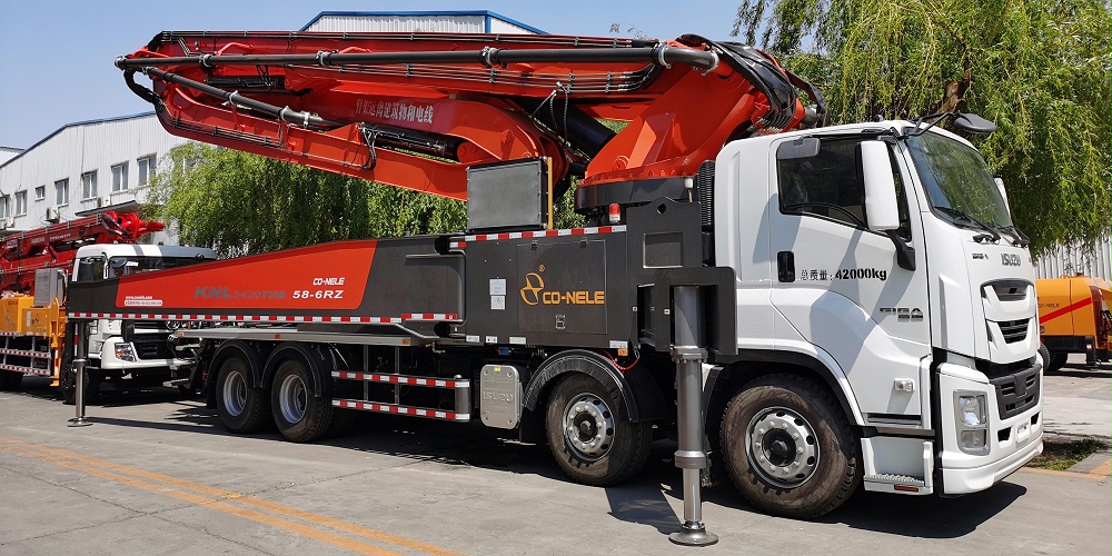 科尼乐 重庆五十铃58米泵车 科尼乐 重庆五十铃58米泵车