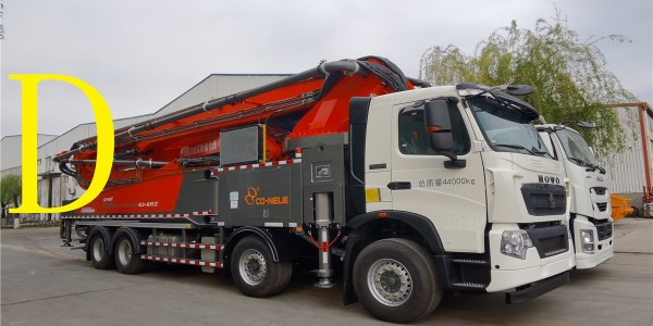 一台泵车是如何将水泥泵送上去的？