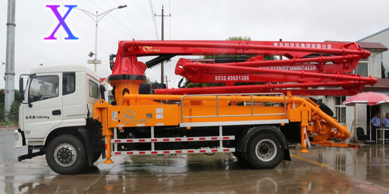 科尼乐小型混凝土泵车日常使用保养方法