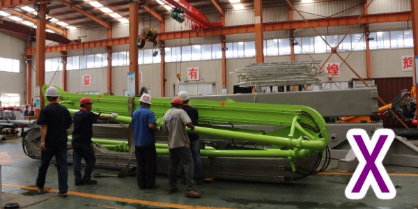 混凝土布料机之起泵管在作业时、下泵管时的注意事项知多少？